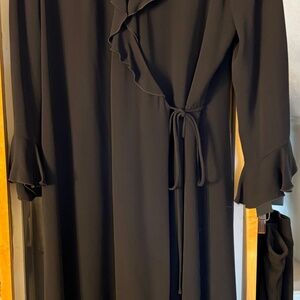 Dana Buchman Navy silk dress